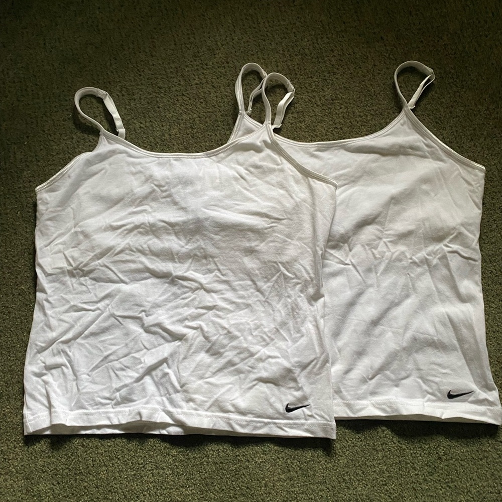 Nike White Camisole Size XL